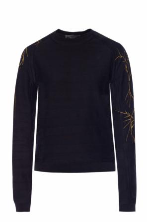 Embroidered sweatshirt, zdjęcie 1 Embroidered sweatshirt od Haider Ackermann